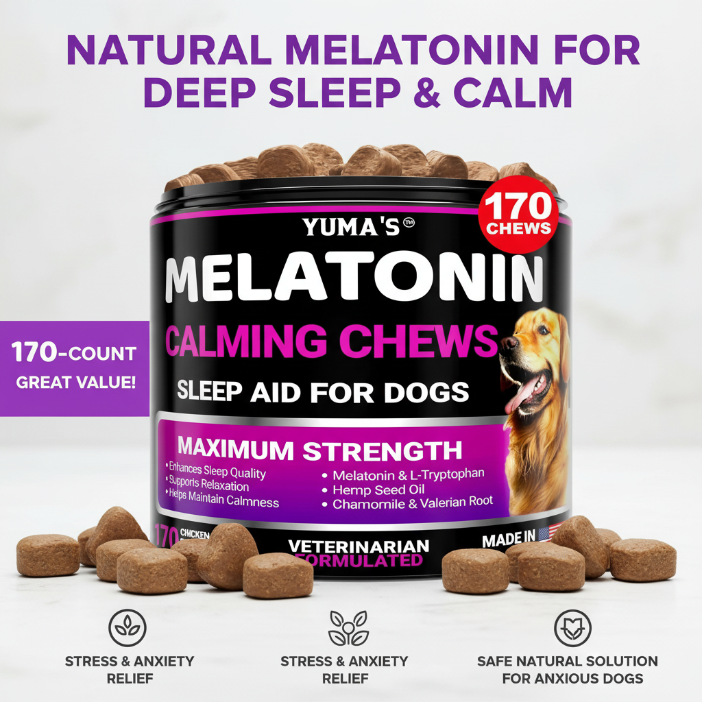 170 Count Melatonin Calming Chews Product