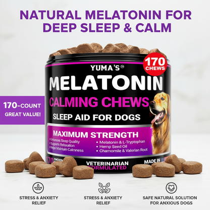170 Count Melatonin Calming Chews Product