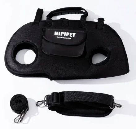 Portable Pet Crossbody Carrier Bag - Hands-Free Travel Bag for Small Dogs & Cats