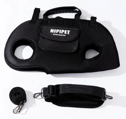 Portable Pet Crossbody Carrier Bag - Hands-Free Travel Bag for Small Dogs & Cats