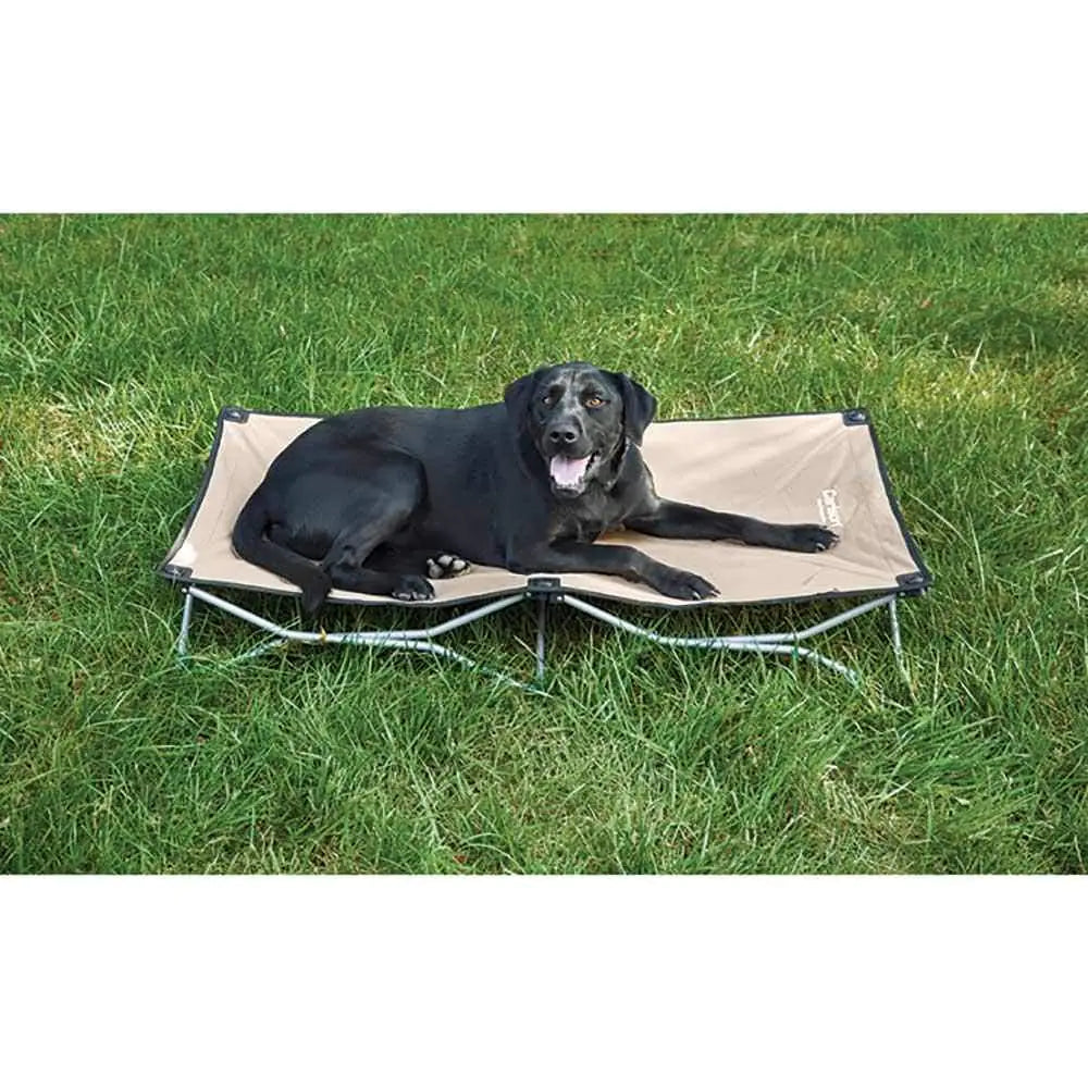 Portable Travel Pet Bed - Large Foldable Dog Bed (Tan)