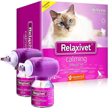 Cat Calming Pheromone Diffuser – 2 Pack