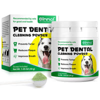 Dog Dental Powder with Probiotics - Breath Freshener & Teeth Cleaning (30g)