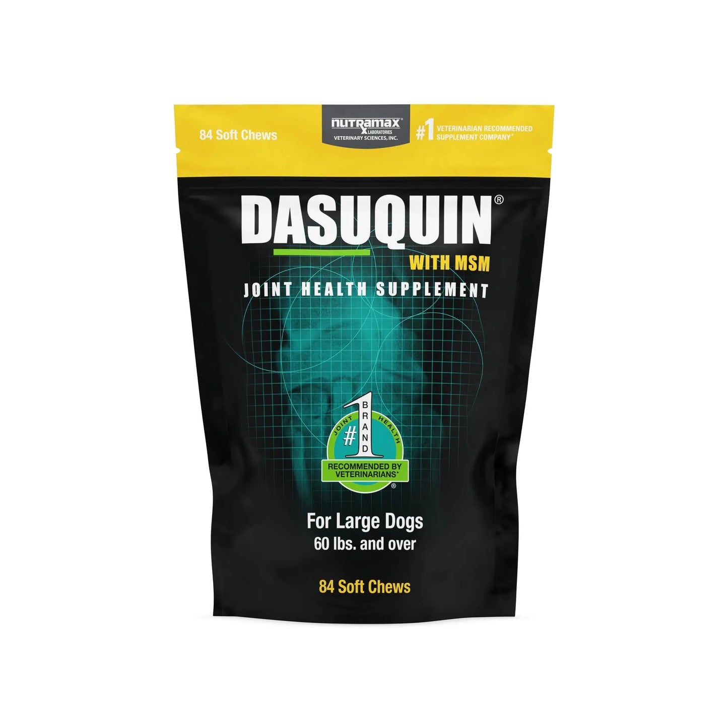 Dasuquin with MSM for Large Dogs - #1 Vet Recommended Joint Supplement (84 Soft Chews)
