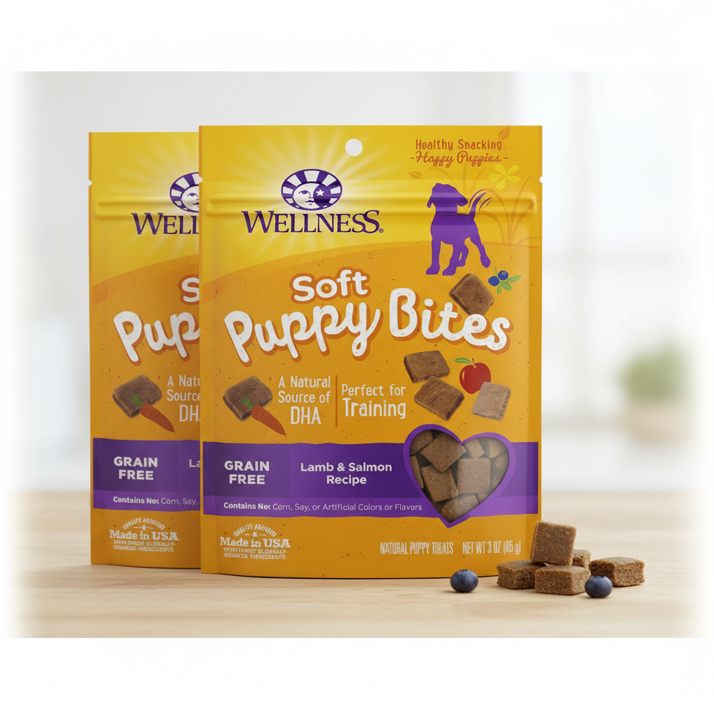 Wellness Natural Puppy Training Treats 2 Pack